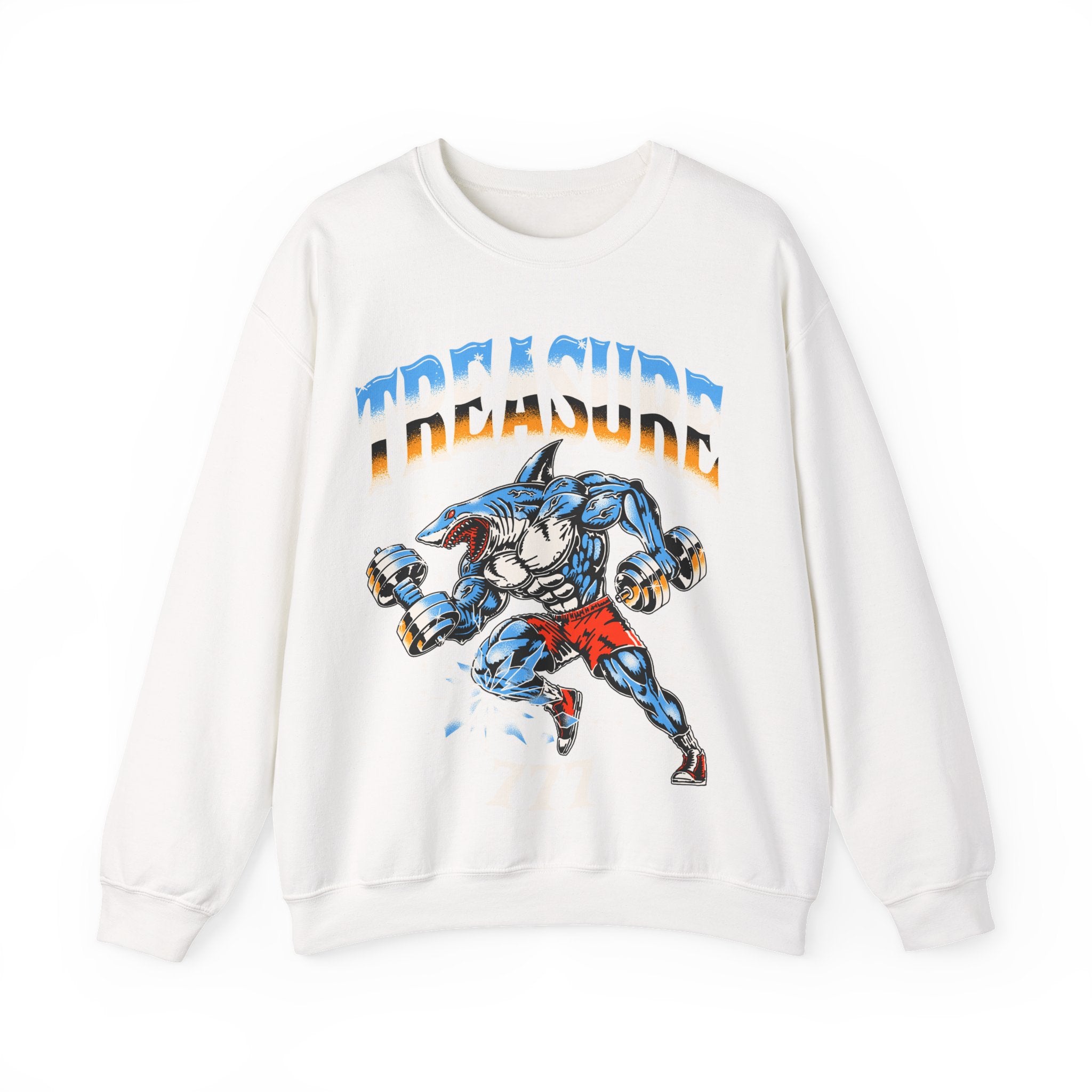 Gym Shark Crewneck Sweatshirt – Treasure 777