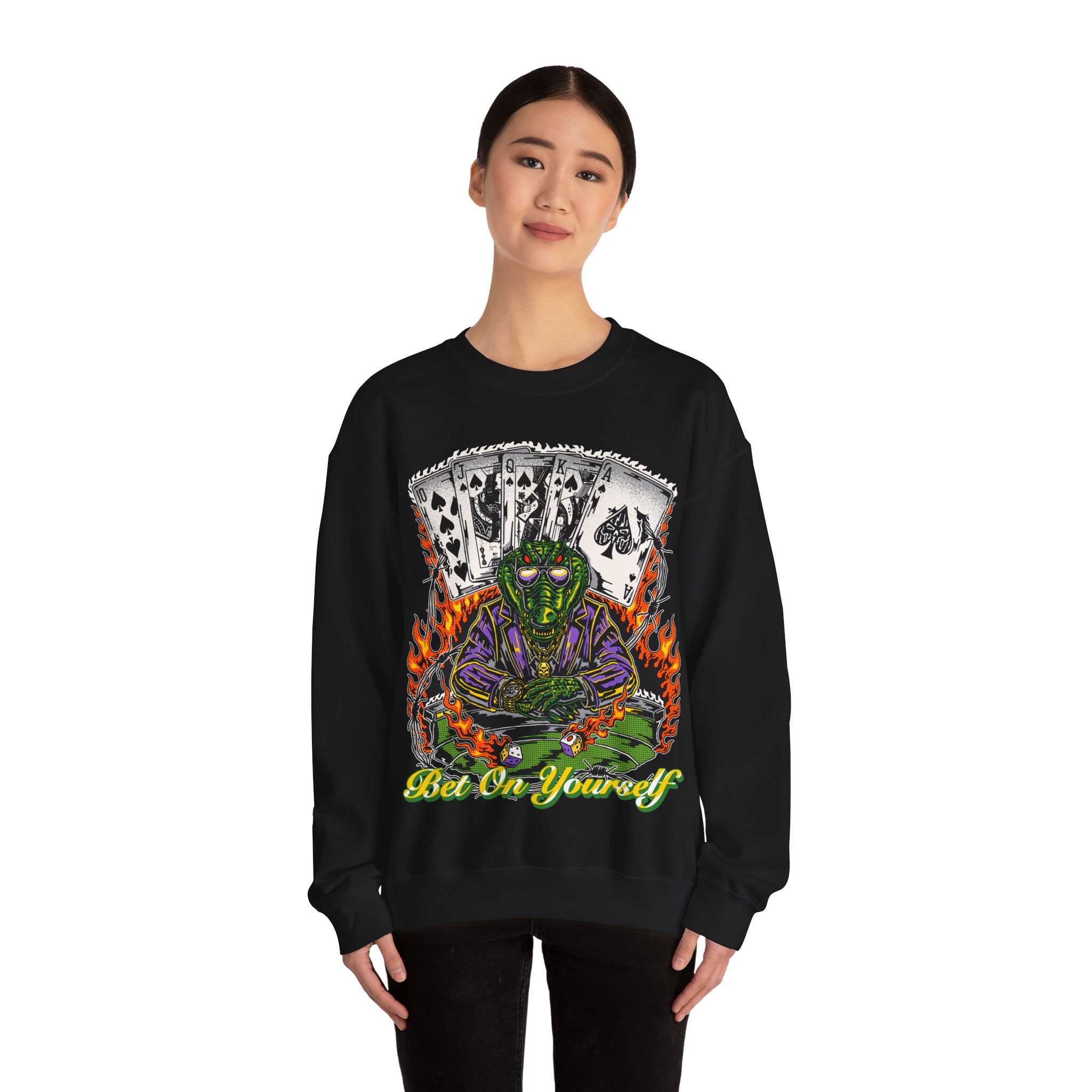 Bet on Yourself Crewneck Sweatshirt —