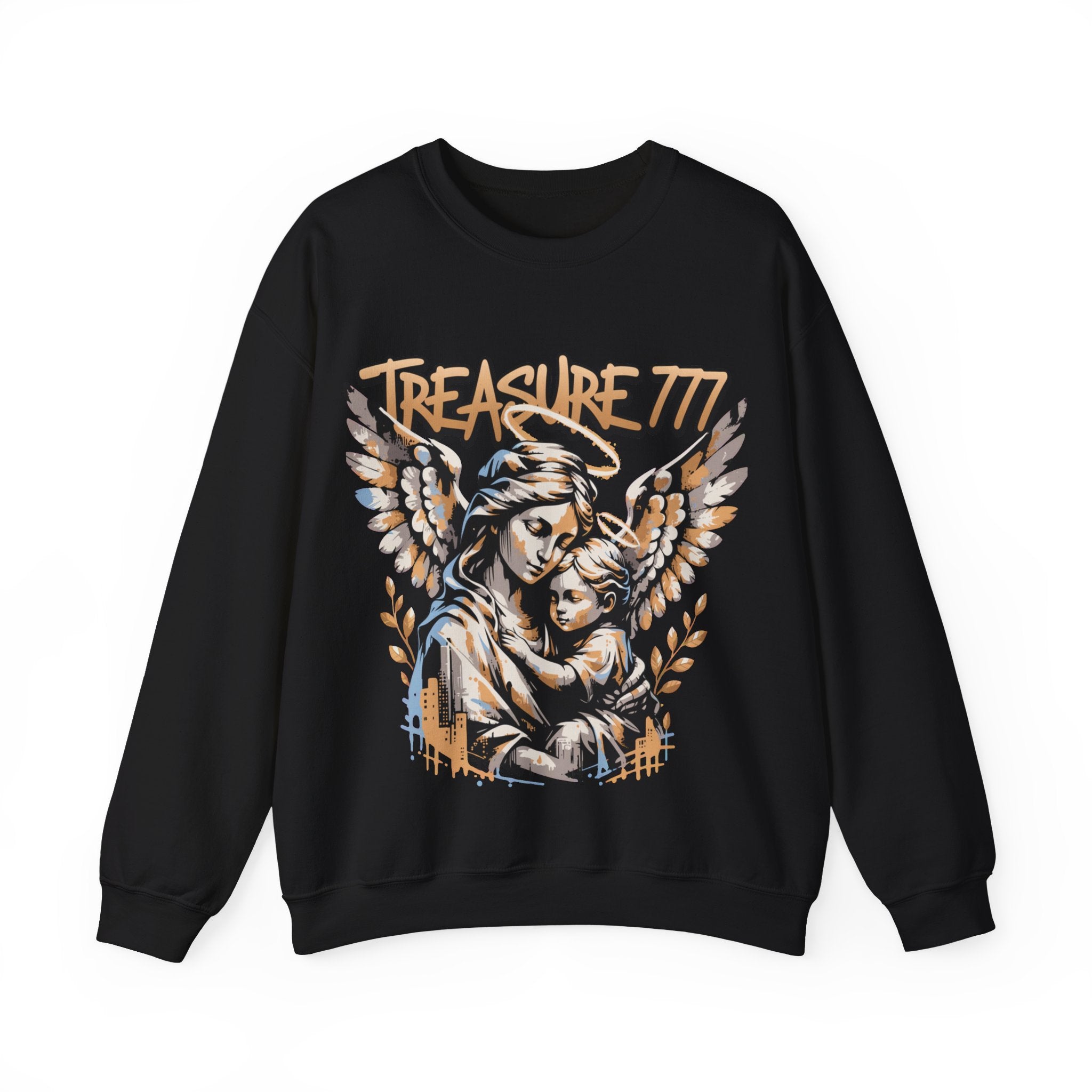 'Treasure 777' Angelic Madonna Graphic Crewneck