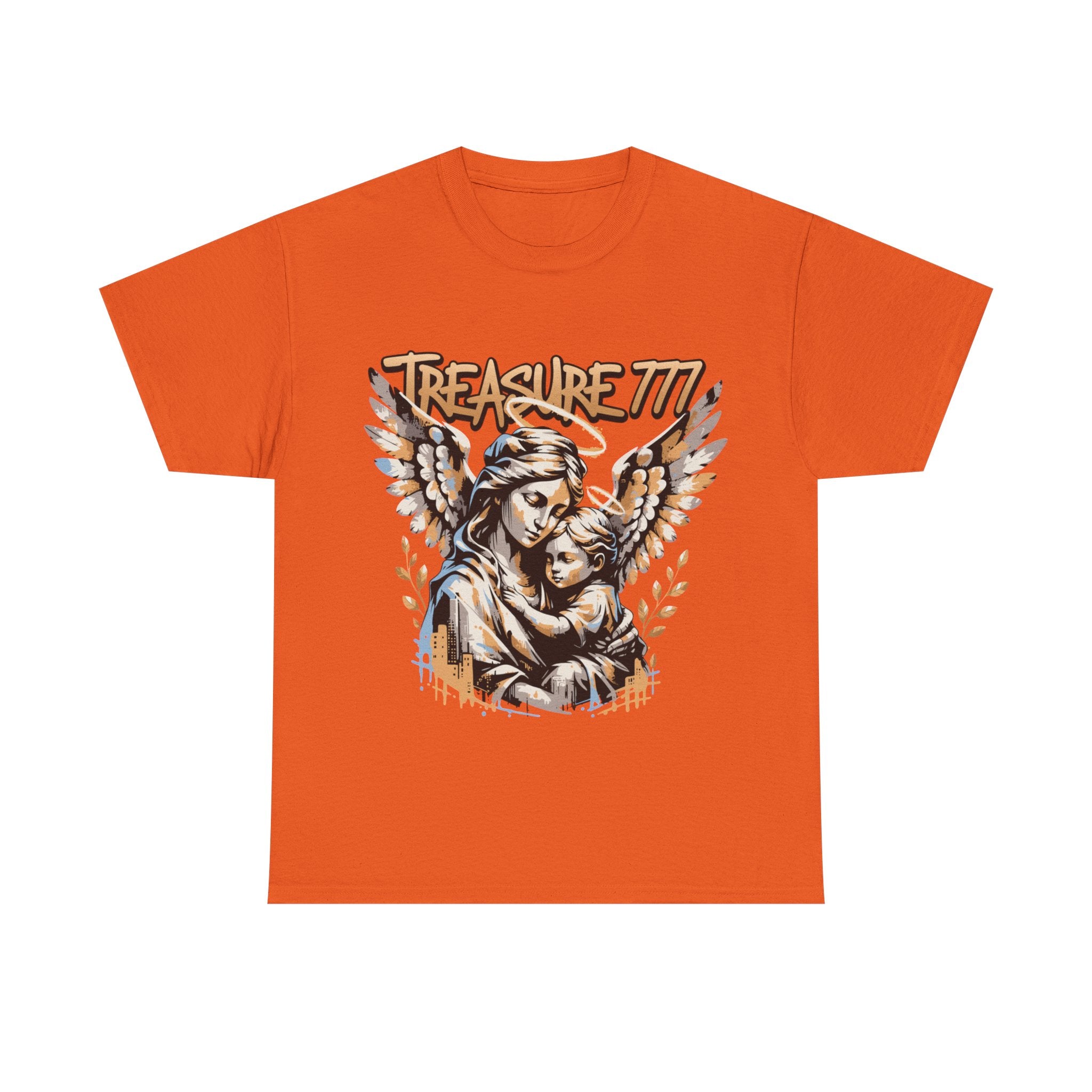 Treasure 777 Angel T-Shirt — Vintage Religious Graphic Tee