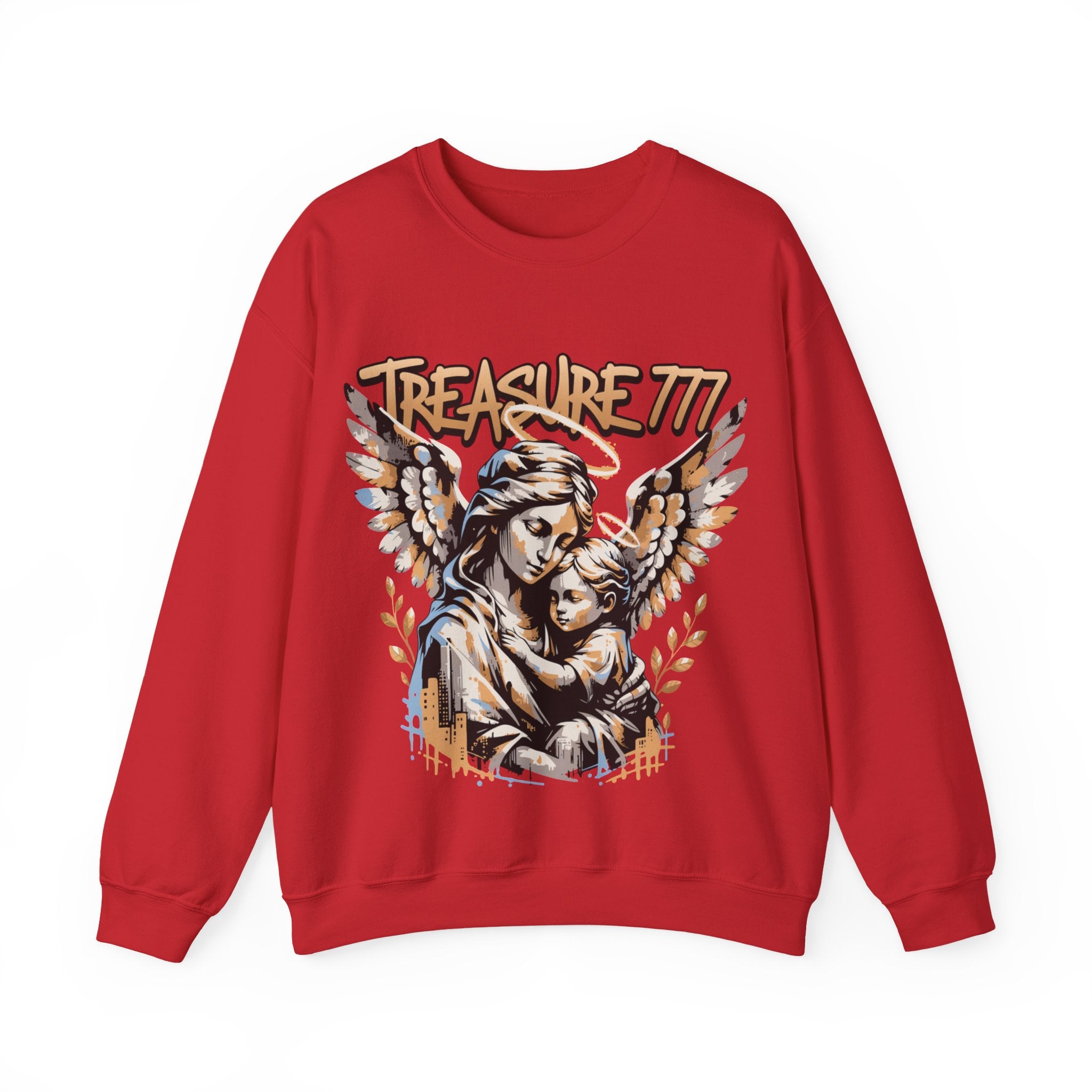 'Treasure 777' Angelic Madonna Graphic Crewneck