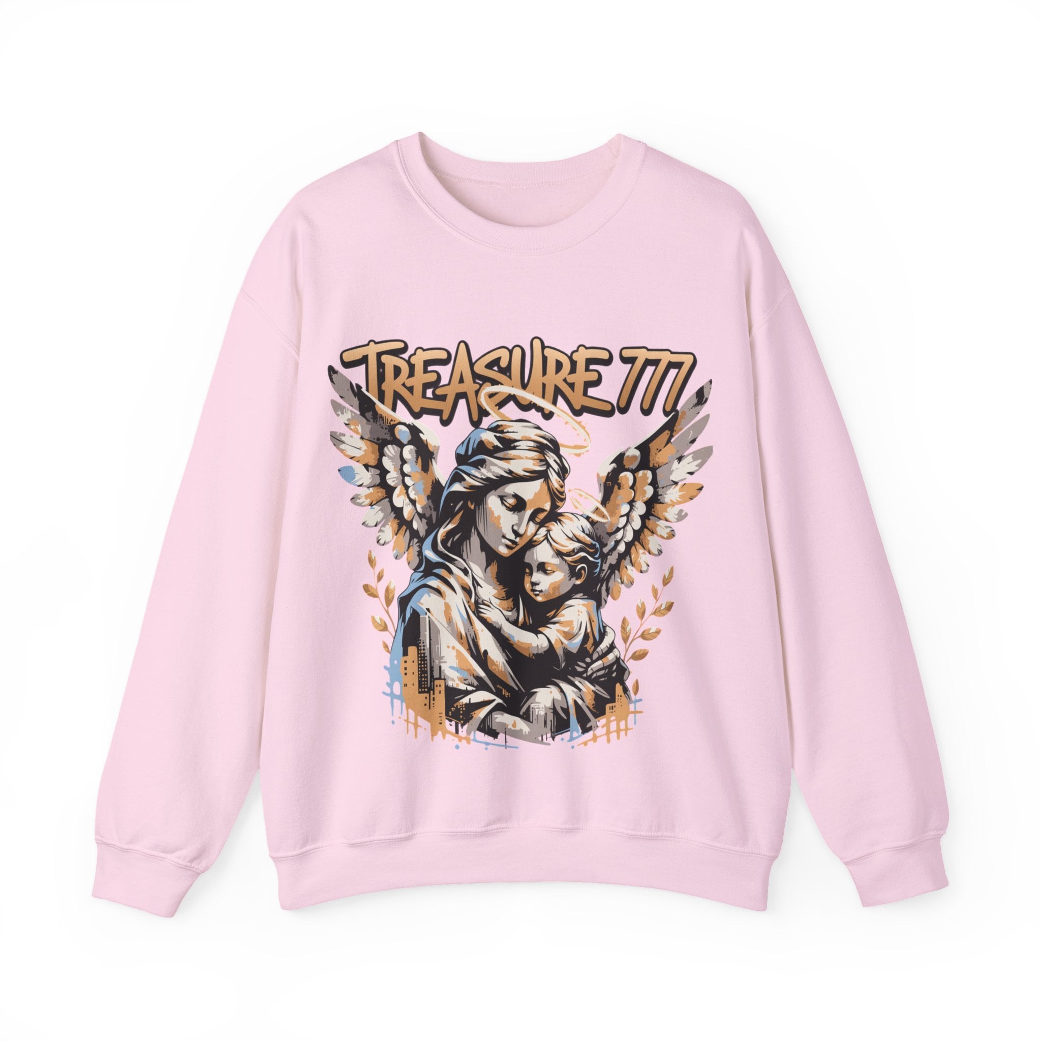 'Treasure 777' Angelic Madonna Graphic Crewneck