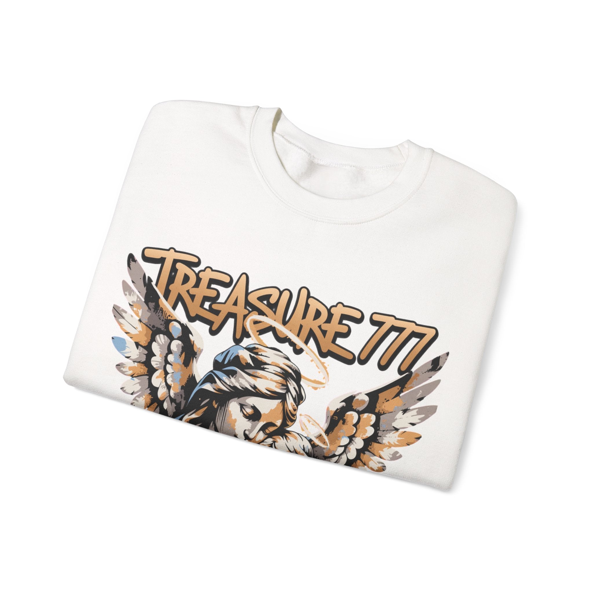 'Treasure 777' Angelic Madonna Graphic Crewneck